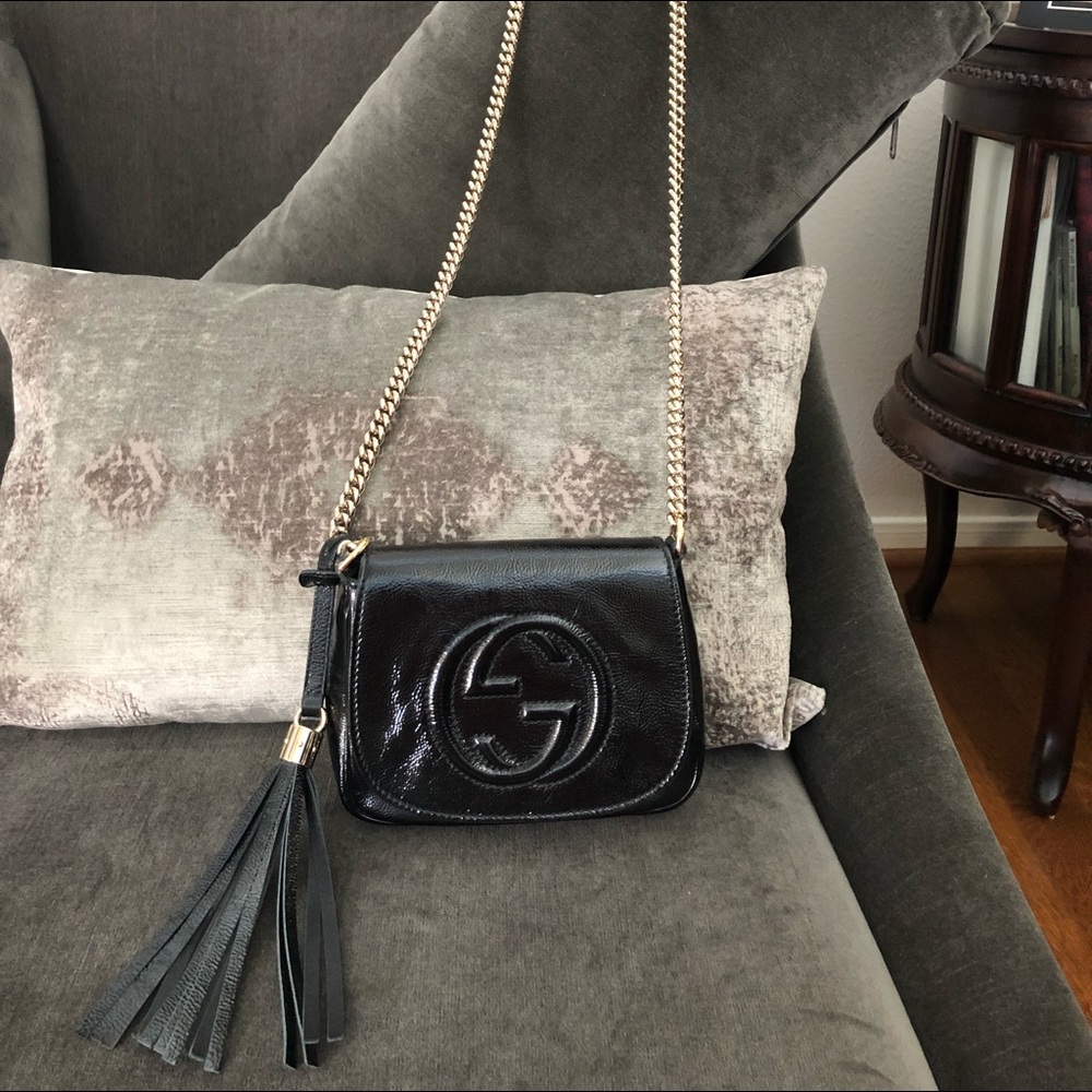 Authentic GUCCI Small Soho Disco Chain Bag